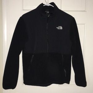 Kids Black North Face Fleece